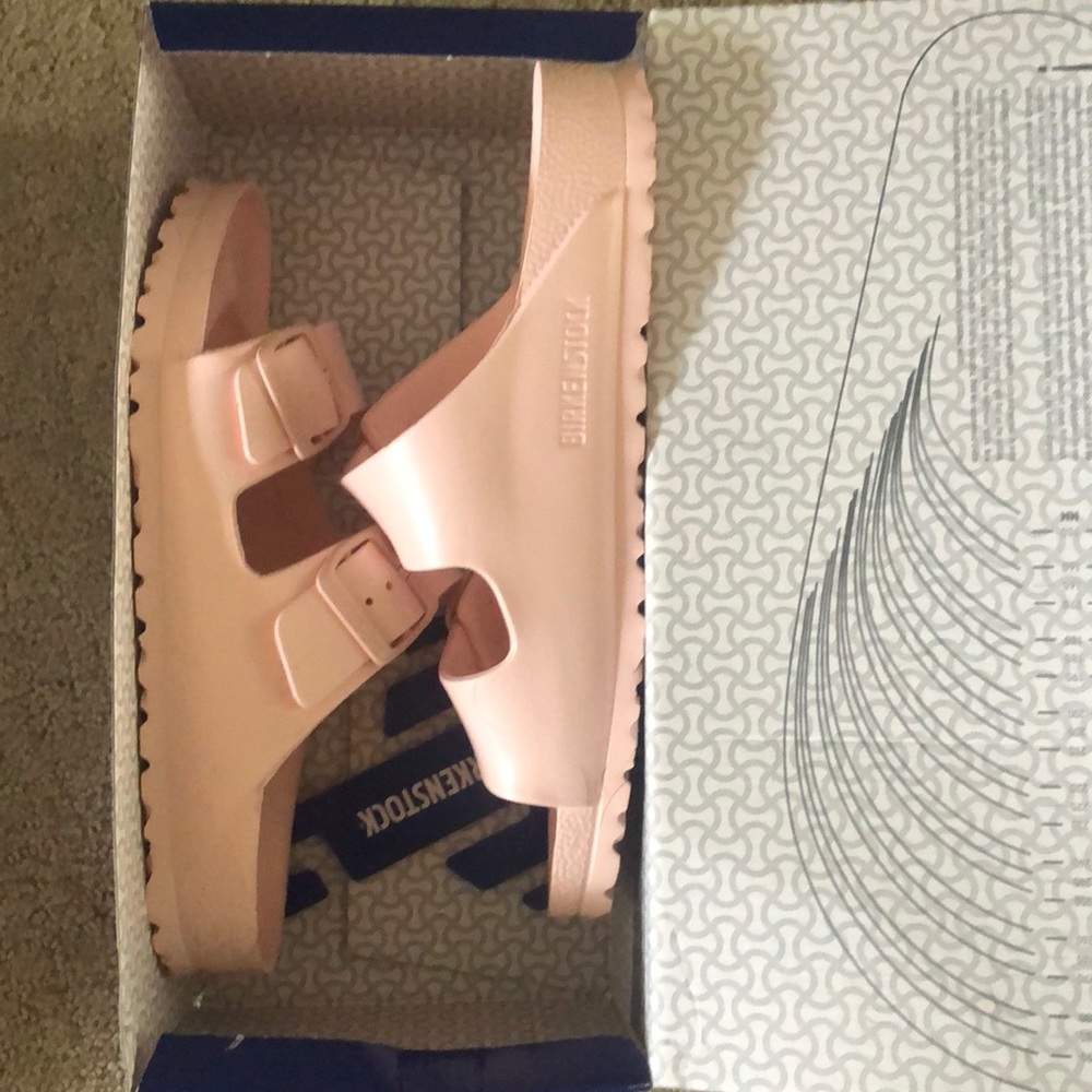 NEW rubber birkenstocks